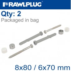 WC FIXING KIT LONG PLUG